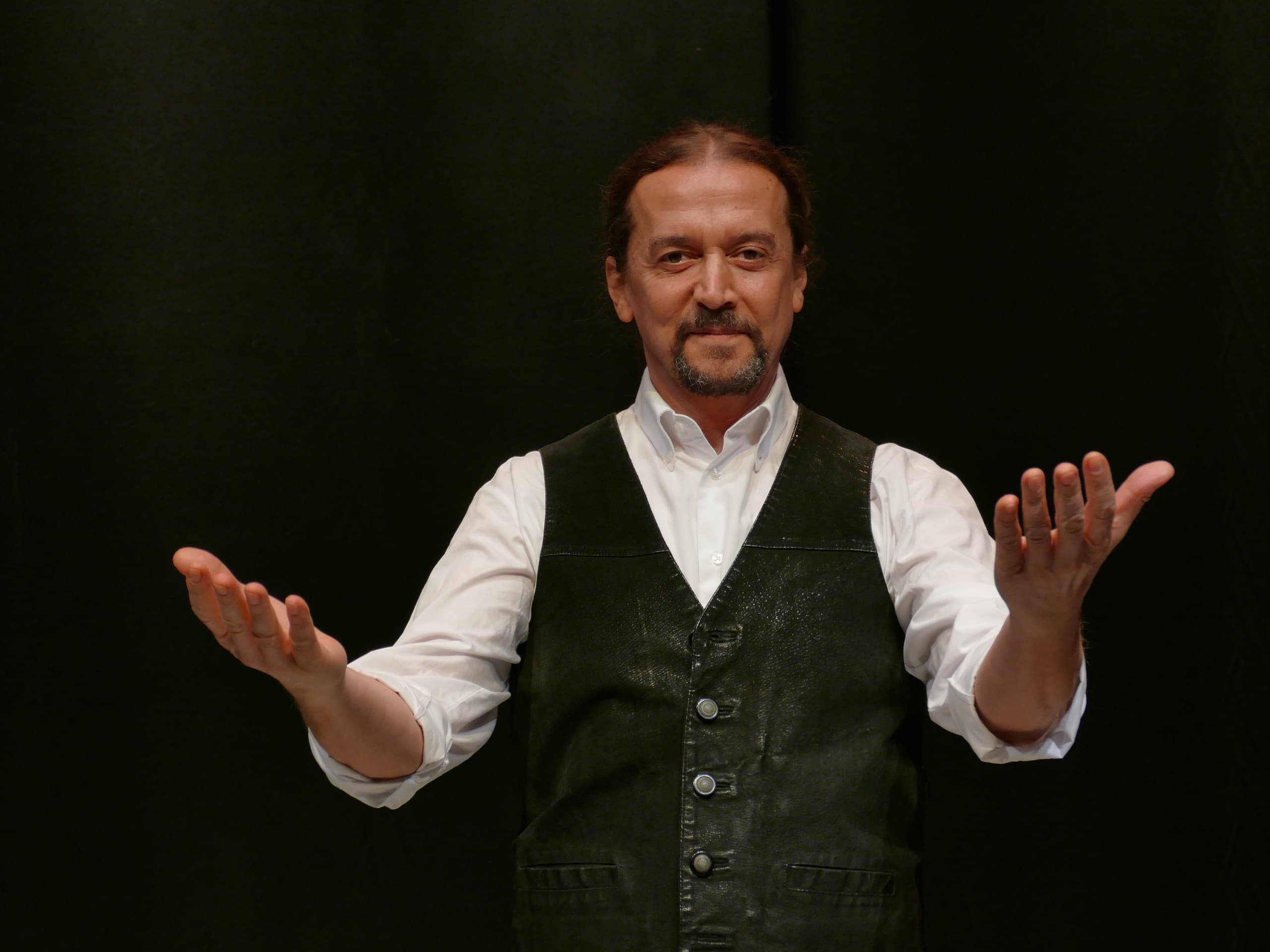 Gianni Binelli in scena